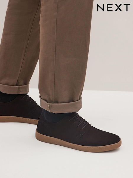 Black Suede Derby Shoes (174339) | €21