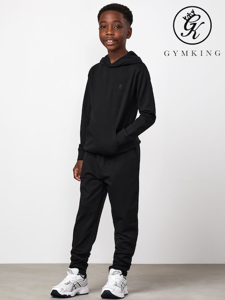 Black - Gym King Victory Loopback Joggers