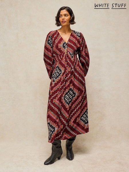 Purple - White Stuff Leela Midi Dress