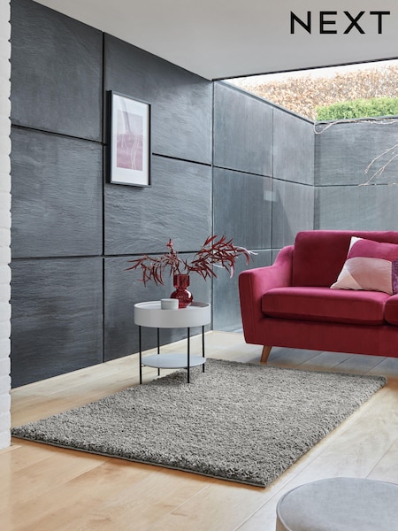 Grey Premium Cosy Shaggy Rug (175560) | €13 - €238