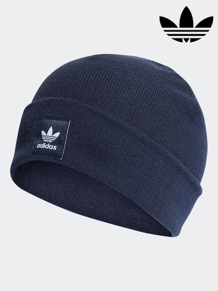 أزرق داكن - قبعة بحافة تشكيلة Adicolour من adidas Originals (175848) | ‏11 ر.ع.‏