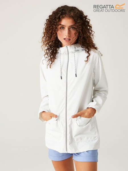 Regatta White Bayletta Waterproof Jacket (176426) | €43