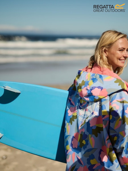 Regatta Blue Adult Waterproof Changing Robe (176683) | €49