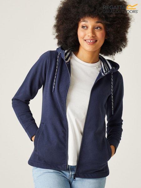 Regatta Blue Navy Bayletta Full Zip Hoodie (176746) | AED142