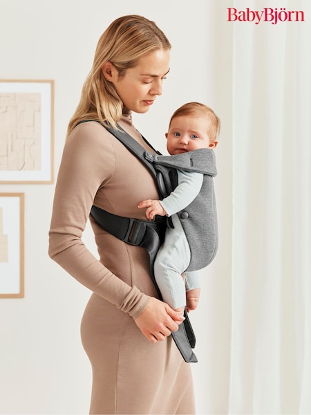 BabyBjörn Dark Grey Baby Carrier Mini Woven (176835) | €143