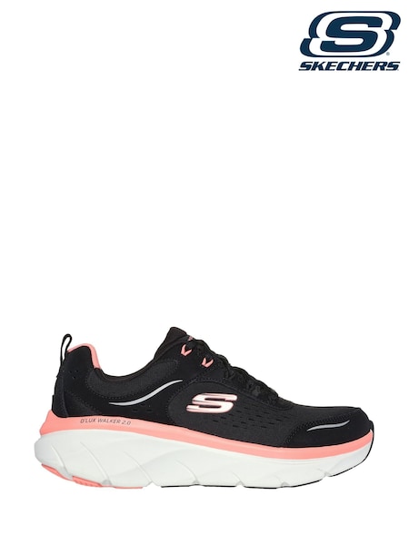 Skechers Black D’Lux Walker 2.0 Daisy Doll Trainers (177336) | AED230