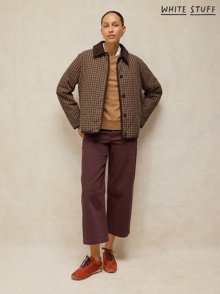 Brown - White Stuff Arden Reversible Jacket