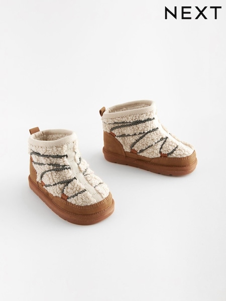 Neutral Borg Bungee Corduroy Boots (177961) | kr468 - kr535