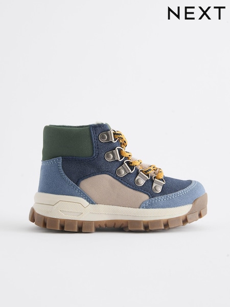 Blue Thermal Thinsulate™ Lined Hiker Boots (177996) | kr501 - kr601