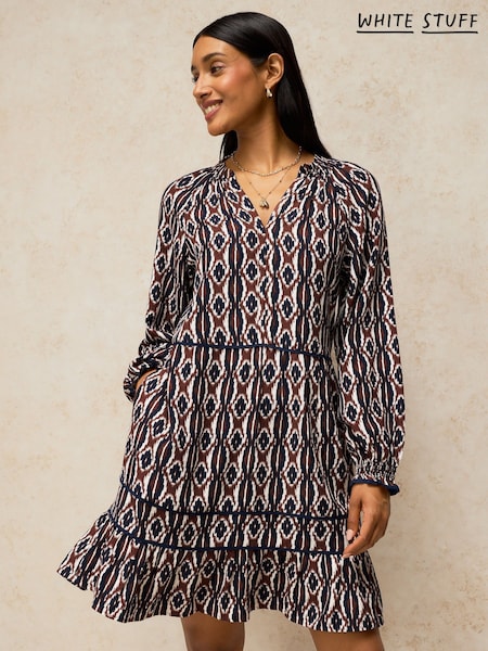 Brown - White Stuff Easton Swing Dress