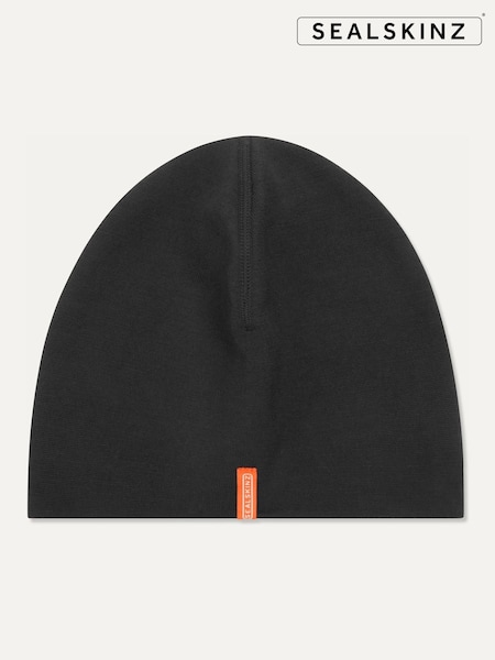 Schwarz - Regular Sealskinz Barningham Solo Lightweight Merino Beanie