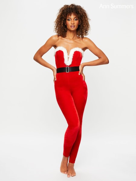 Ann Summers Christmas Sexy Santa Velvet Jumpsuit (178192) | €23