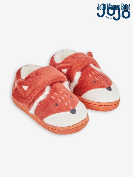 Jojo Maman Bébé Girls' Fox Easy On Slippers (178590) | €27