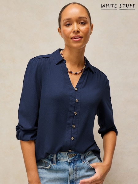 Blue - White Stuff Ronley Shirt