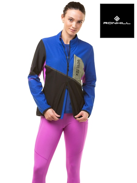 Ronhill Womens Tech Gore-Tex Windstopper Running Blue Jacket (179833) | €232