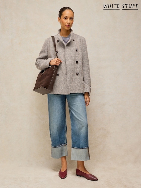 Brown - White Stuff Kaia Tweedy Jacket