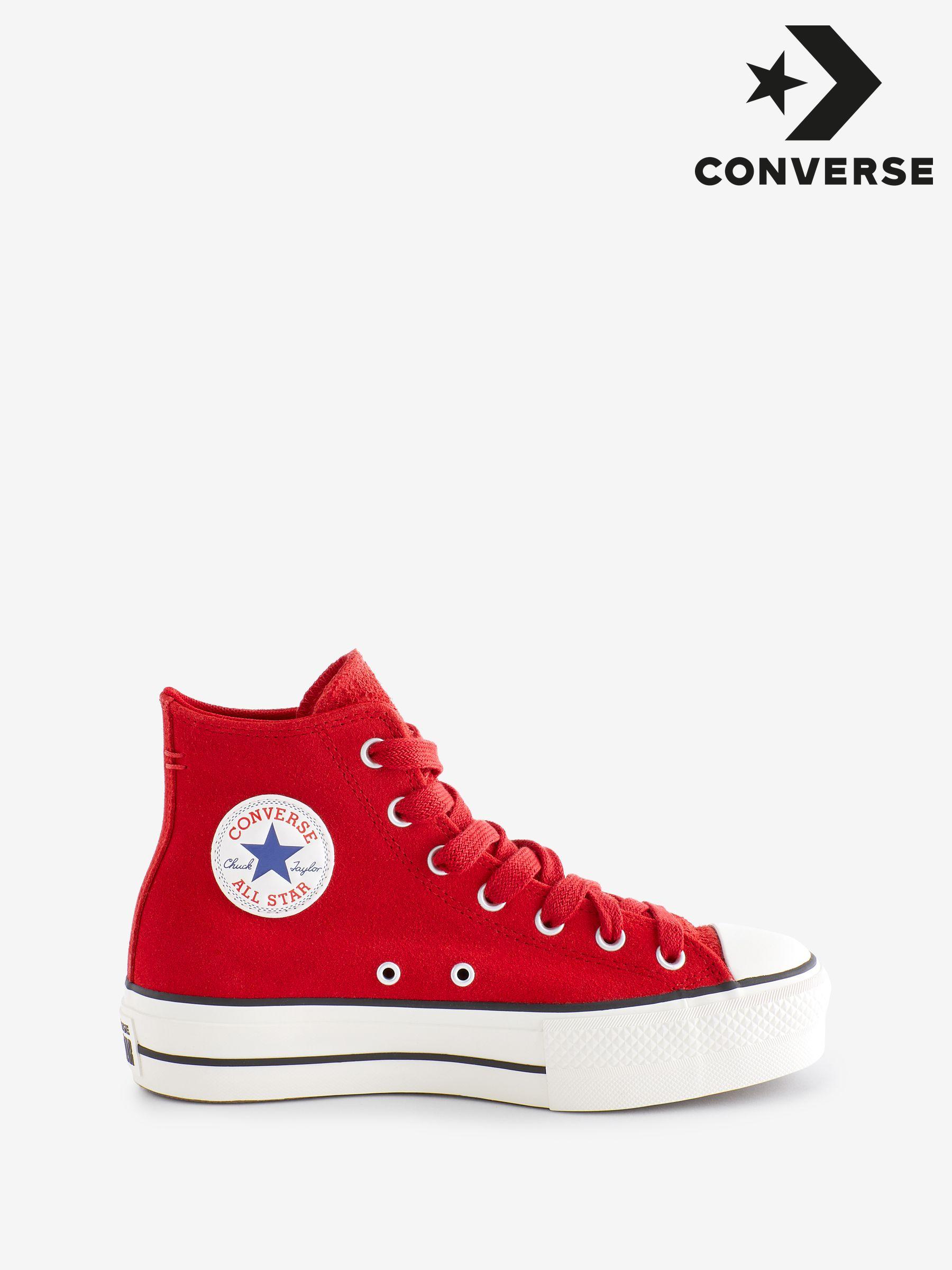 Women s Trainers Converse Red Platform Footwear Next Luxembourg