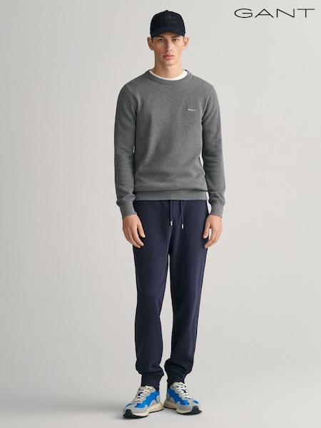 Вечерний синий - GANT Shield Logo Joggers (181095) | €119 - €126