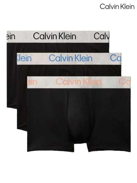 Blanco - Regular Calvin Klein Band Micro Stretch Boxer Briefs 3 Pack