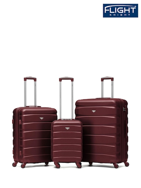 Flight Knight Hardcase Large Check in Suitcases and Cabin Case Set of 3 (182029) | R$ 1.480