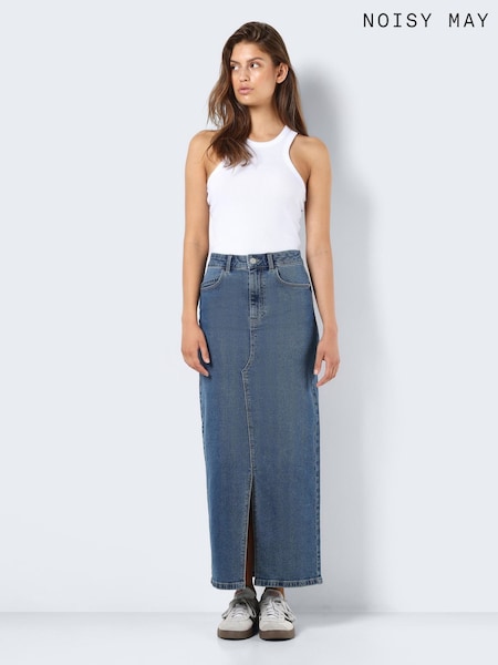 NOISY MAY Denim Maxi Skirt (182755) | 125 LEI