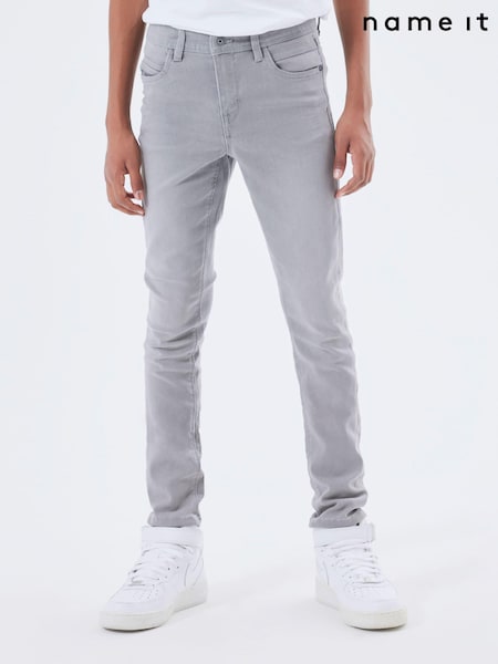Name It Grey Boys Slim Fit Jeans (183016) | €30