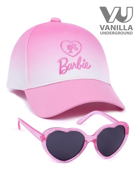 Vanilla Underground Pink Barbie Kids Licensing Cap with Sunglasses (183403) | €24