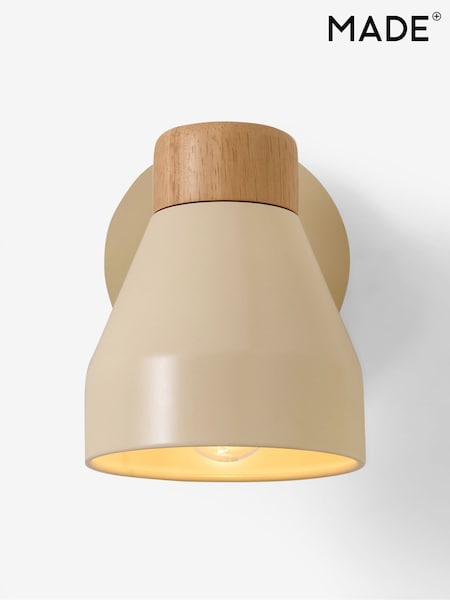 MADE.COM Cream Albert Wall Spotlight (183515) | €39