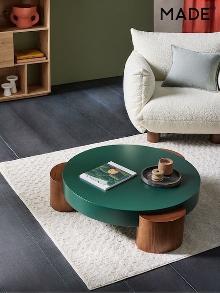 MADE.COM Green Fergal Round Coffee Table (183864) | €478