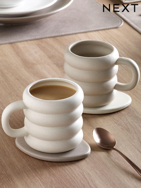 Set Of 2 Scandi Speckle Mugs (184298) | €14