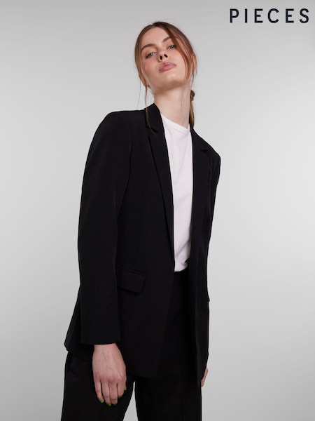 PIECES Black Relaxed Fit Blazer (184366) | €60