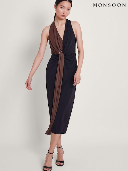 Monsoon Two Tone Tia Dress (185886) | €56