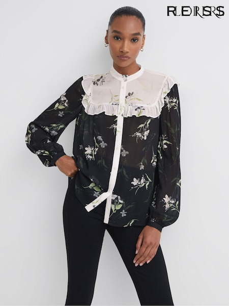 Florere Sheer Floral Blouse (186339) | €212