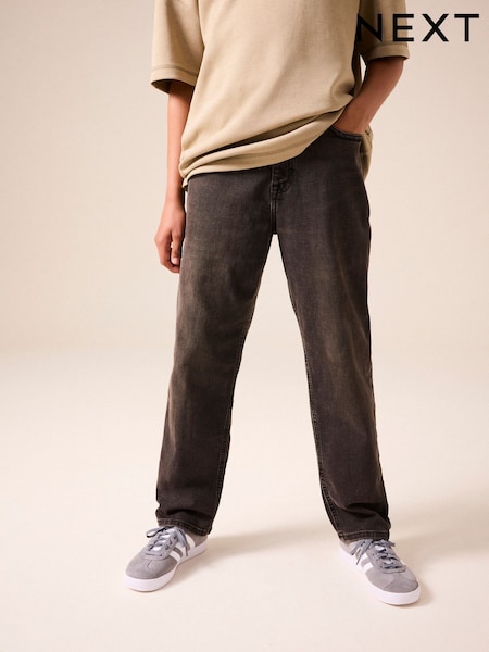 Brown Loose Fit Authentic 100% Cotton Jeans (3-16yrs) (186496) | €16 - €21