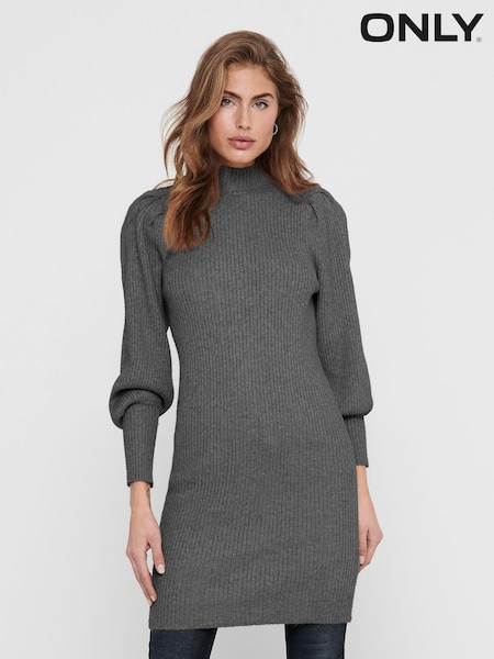 Only Puff Sleeve Knitted Jumper Dress (186611) | €57