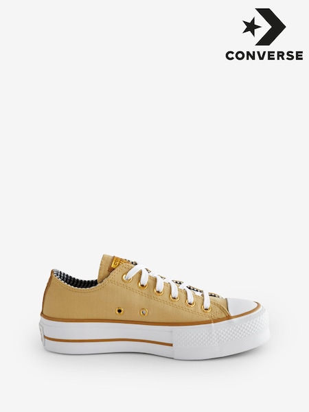 Converse Yellow Lift Chuck Ox Trainers (186766) | AED233