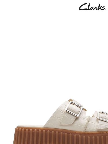 Cream - Clarks Interest Torhill Sandalen zum Hineinschlüpfen (187190) | 34 €