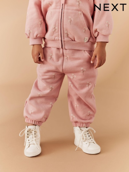 rožnata rožast vzorec - Sweat Joggers (3mths-7yrs) (187194) | € 7 - € 9