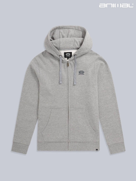 Animal Mens Woody Zip Hoodie (188639) | ‏251‏₪