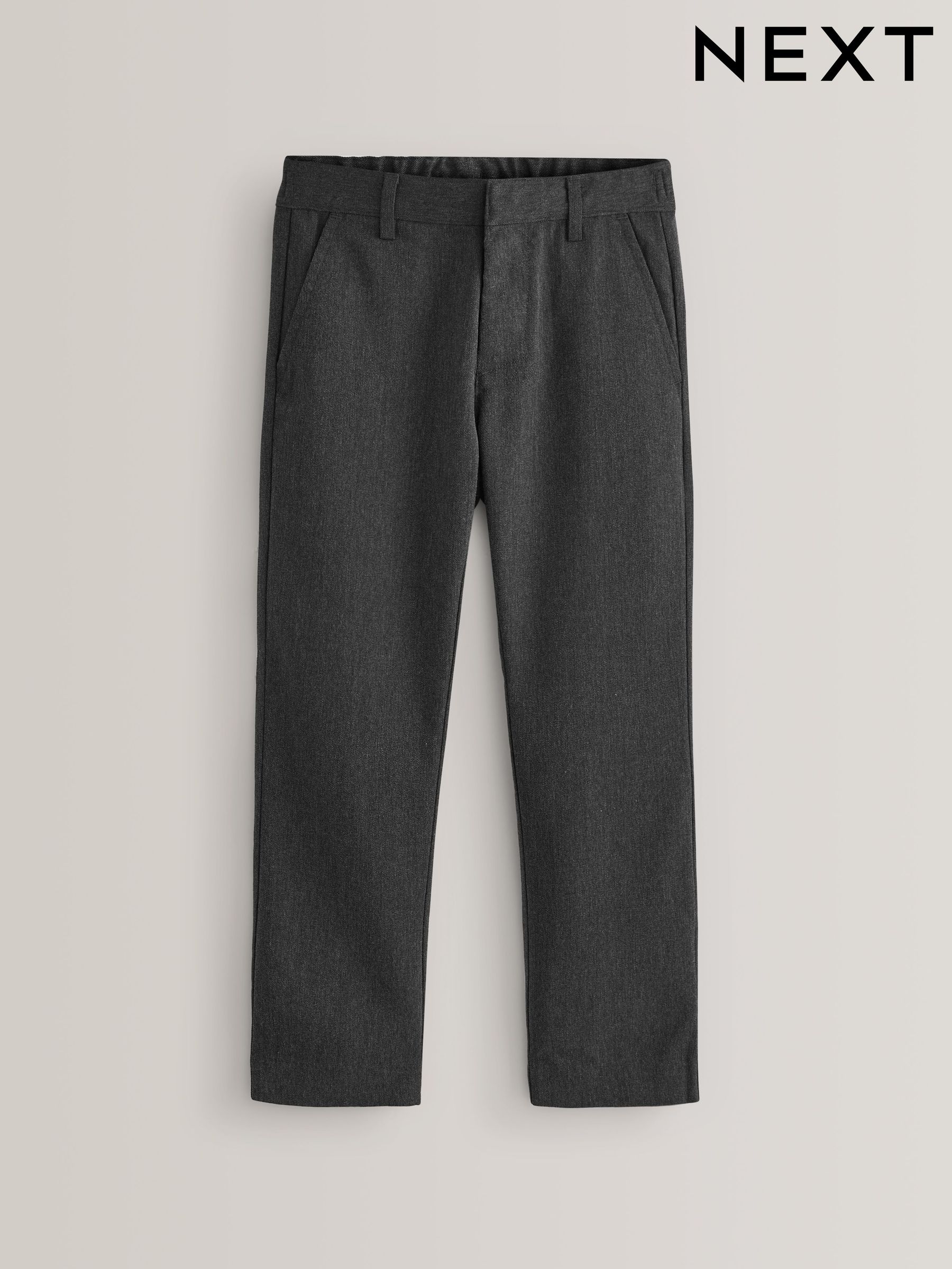 Girls Grey School Trousers Bootcut Skinny School Trousers Next