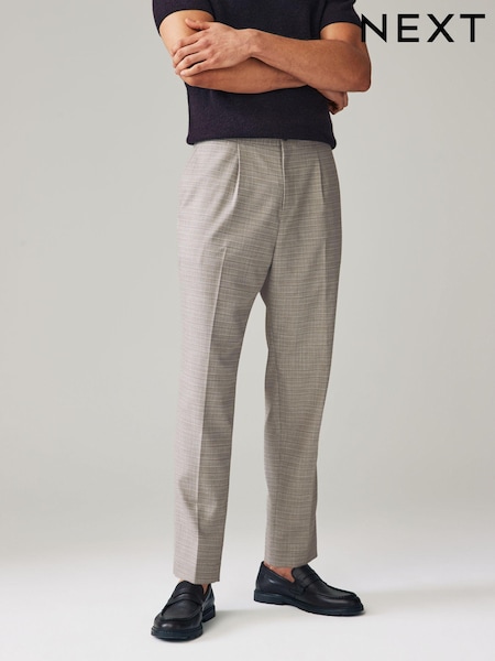 Stone Textured Side Adjuster Trousers (188806) | €7