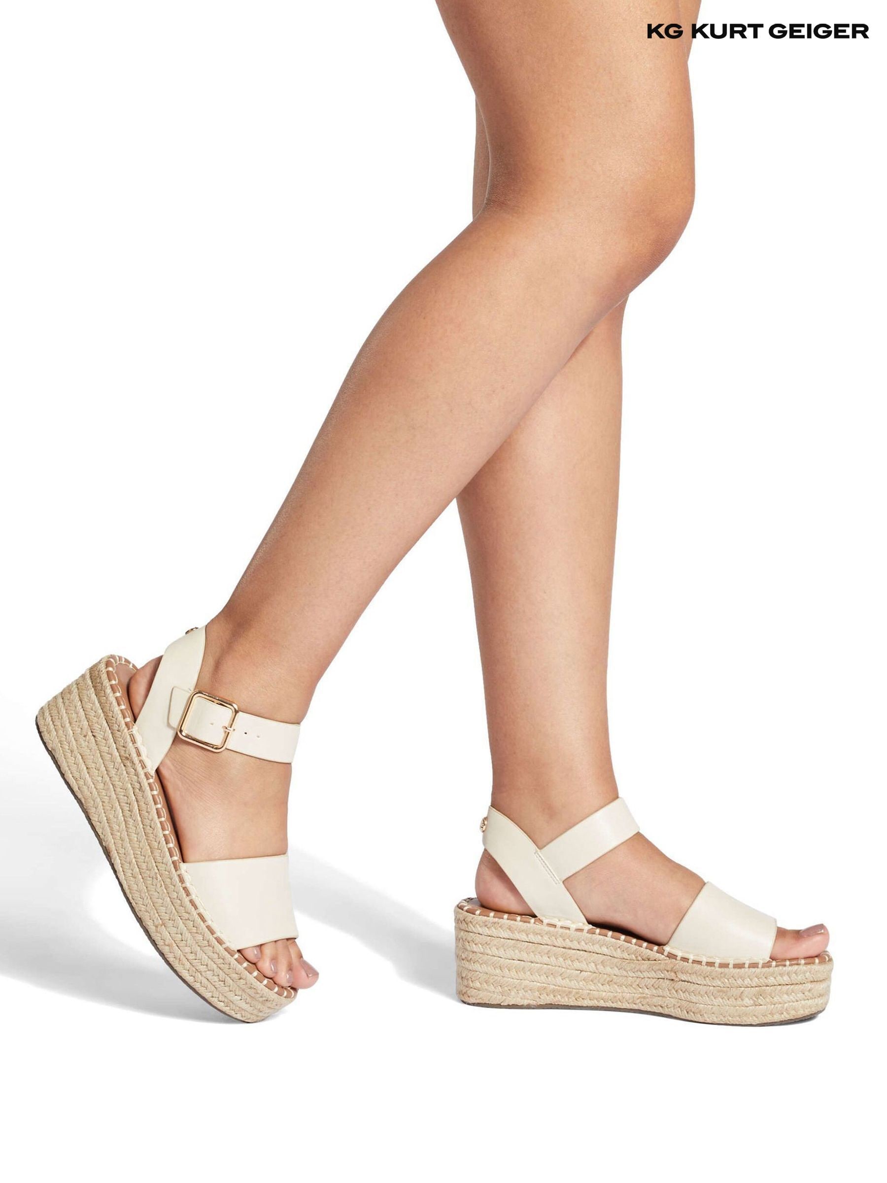 Women's Sandals KG Kurt Geiger Espadrille Standard Casual | Next Luxembourg
