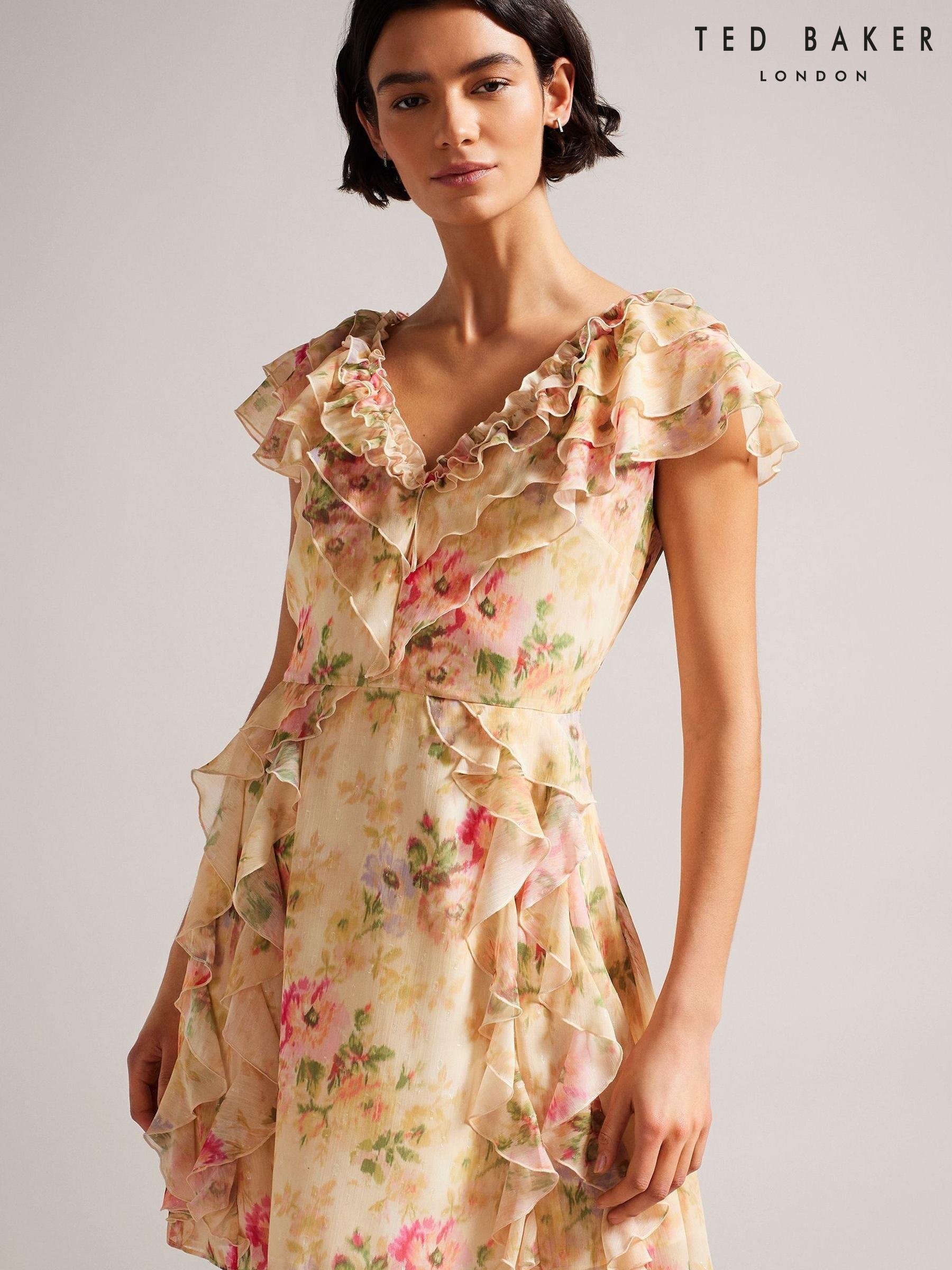 Ted baker bronze dress top