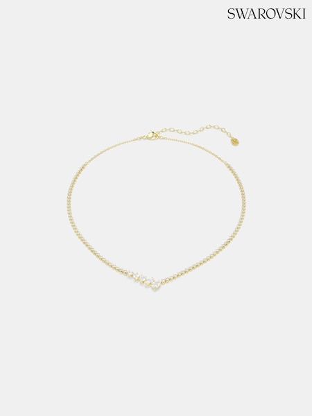 Gold Tone - Swarovski Mesmera Necklace
