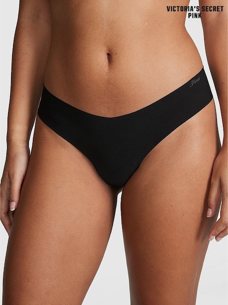 Victoria's Secret PINK Black Thong Knickers (190126) | €10.50