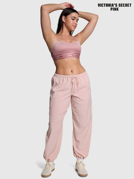 Victoria's Secret PINK Wanna Be Pink Parachute Cargo Trousers (190361) | €27