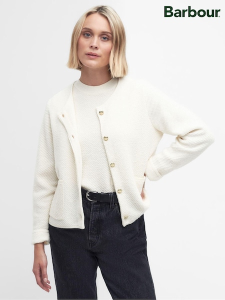 Barbour® Cream Celeste Knitted Cardigan (190378) | €79