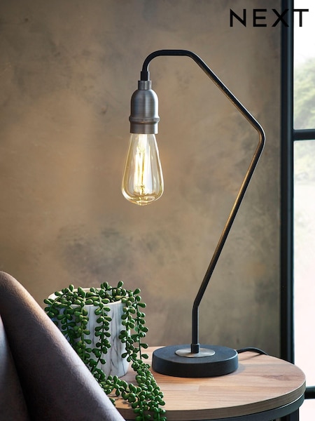 Black Brooklyn Table Lamp (190840) | €53