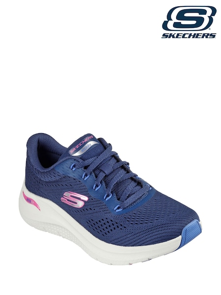 Albastru închis - Pantofi sport Skechers Arch Fit 2.0 Big League (191311) | 663 LEI