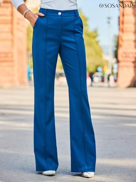 Sosandar Pintuck Flare Trousers (191338) | € 32